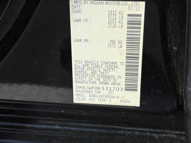 2013 Nissan Altima 2.5 SL