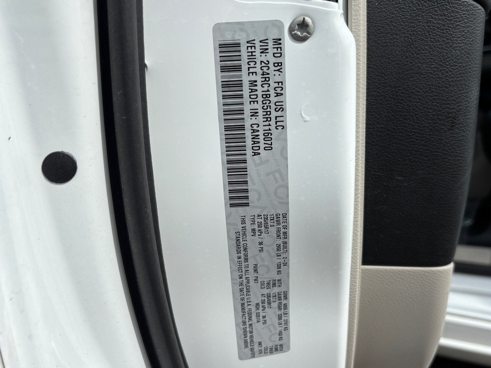 2024 Chrysler Pacifica Touring L