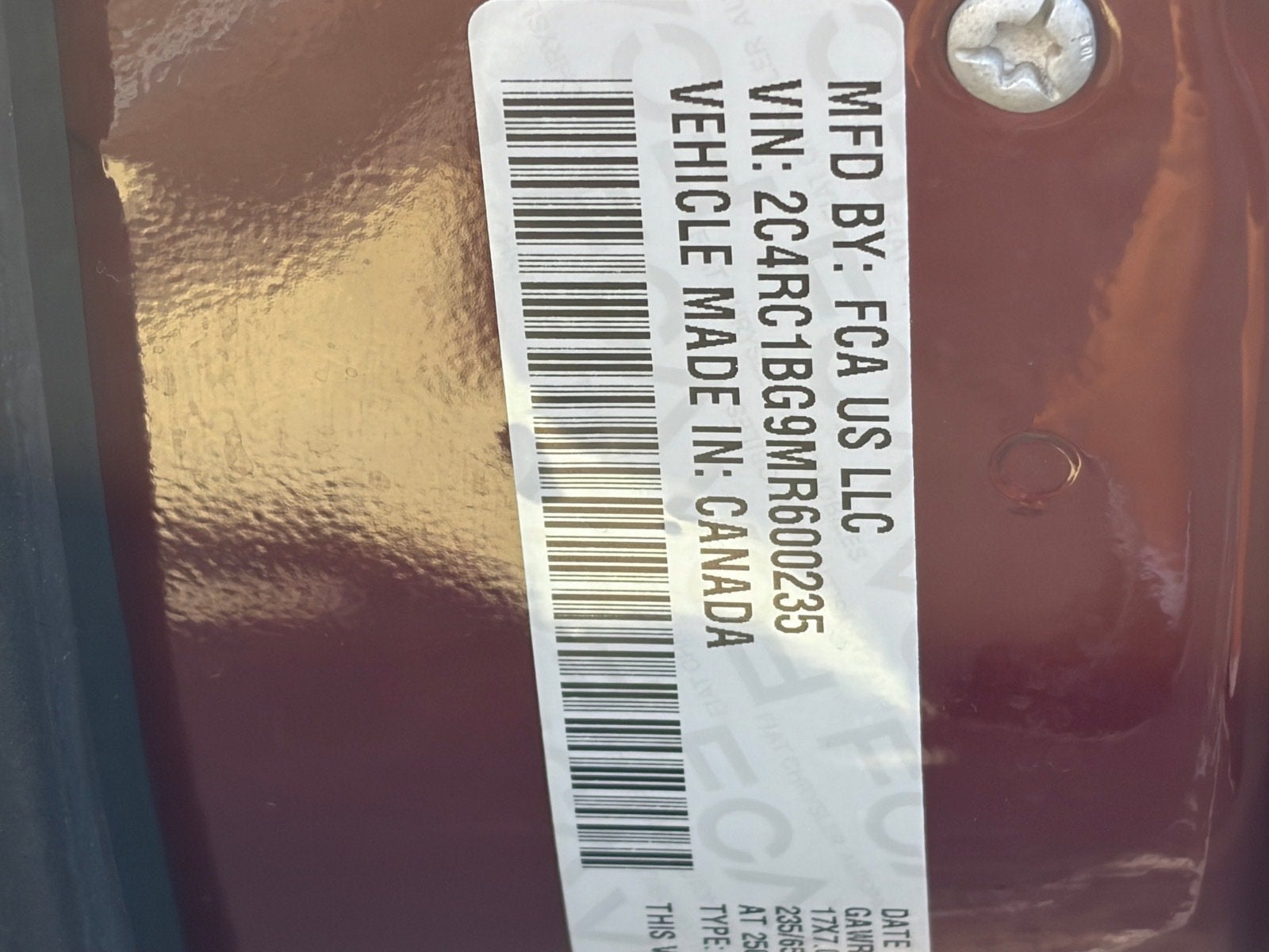 2021 Chrysler Pacifica Touring L