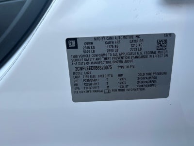 2011 Chevrolet Equinox LT w/1LT