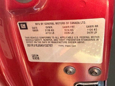 2010 Chevrolet Camaro 1SS