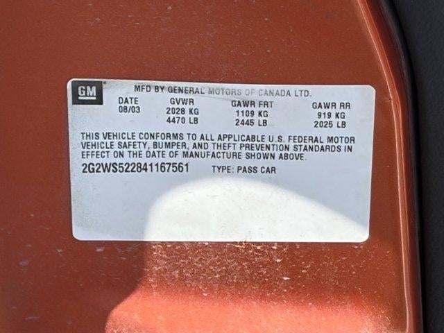 2004 Pontiac Grand Prix GT2