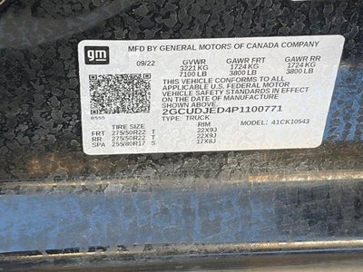 2023 Chevrolet Silverado 1500 High Country