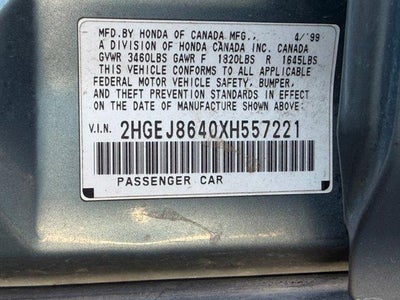 1999 Honda Civic EX