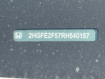2024 Honda Civic Sedan Sport