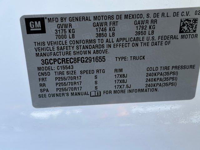 2015 Chevrolet Silverado 1500 LT