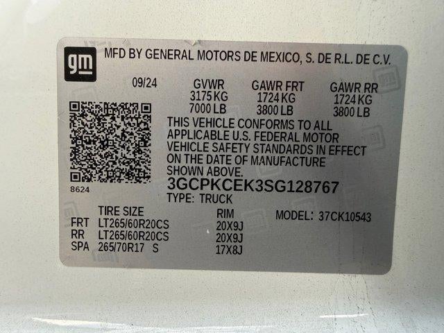 2025 Chevrolet Silverado 1500 Custom Trail Boss