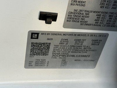 2020 Chevrolet Silverado 1500 LT All Star Edition