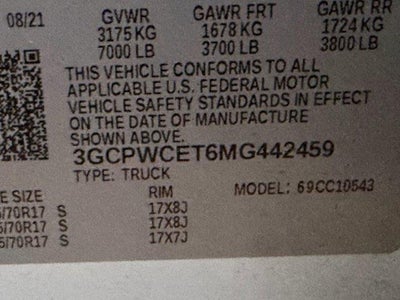 2021 Chevrolet Silverado 1500 LT All Star Edition