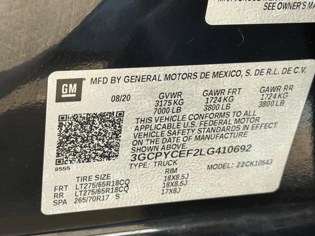 2020 Chevrolet Silverado 1500 Custom Trail Boss