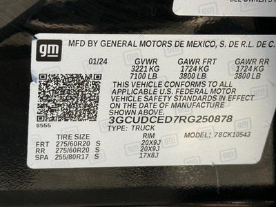 2024 Chevrolet Silverado 1500 Custom Trail Boss