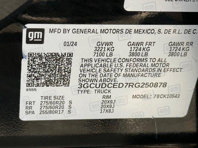 2024 Chevrolet Silverado 1500 Custom Trail Boss