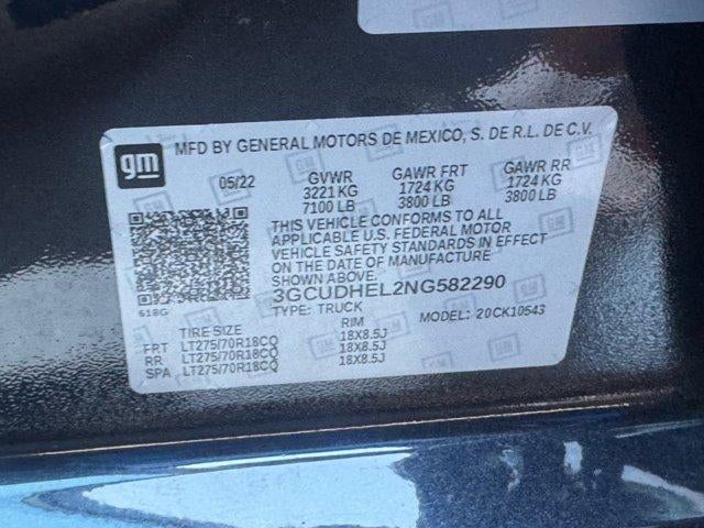 2022 Chevrolet Silverado 1500 ZR2