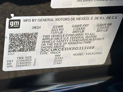 2025 Chevrolet Silverado 1500 Custom Trail Boss