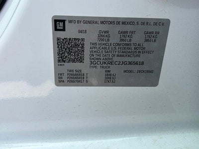 2018 Chevrolet Silverado 1500 LT All Star Edition