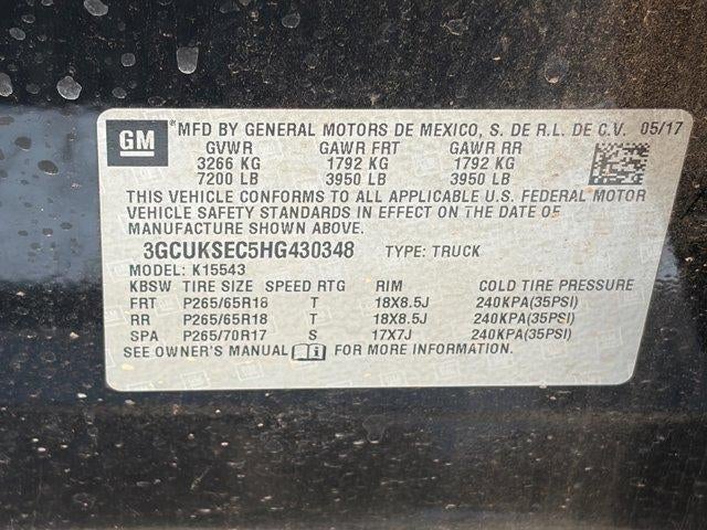 2017 Chevrolet Silverado 1500 LTZ