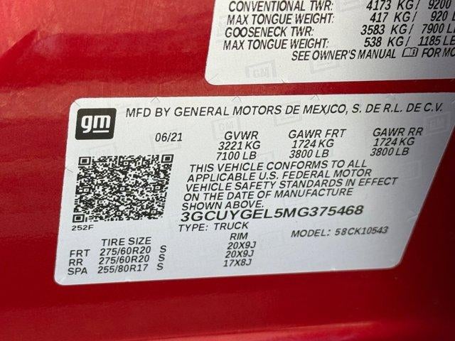 2021 Chevrolet Silverado 1500 LTZ