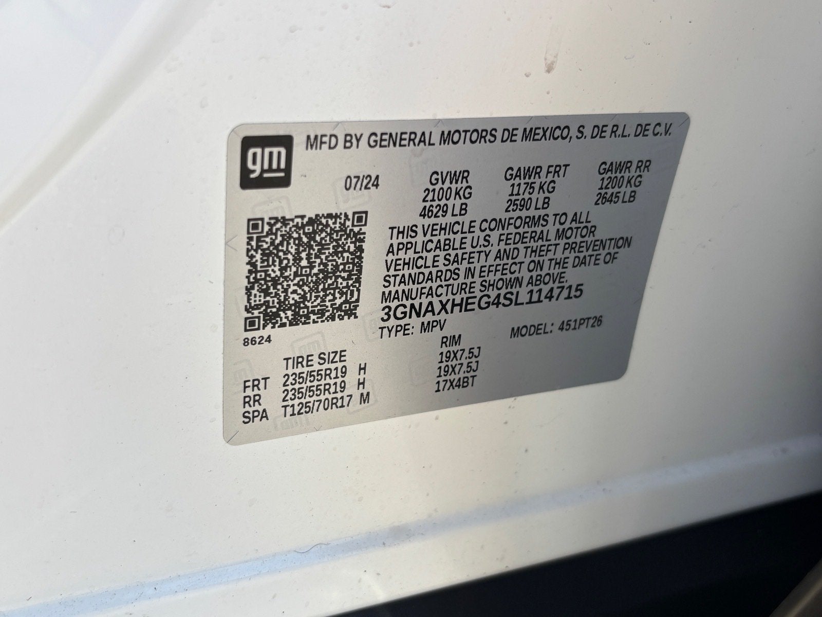 2025 Chevrolet Equinox LT