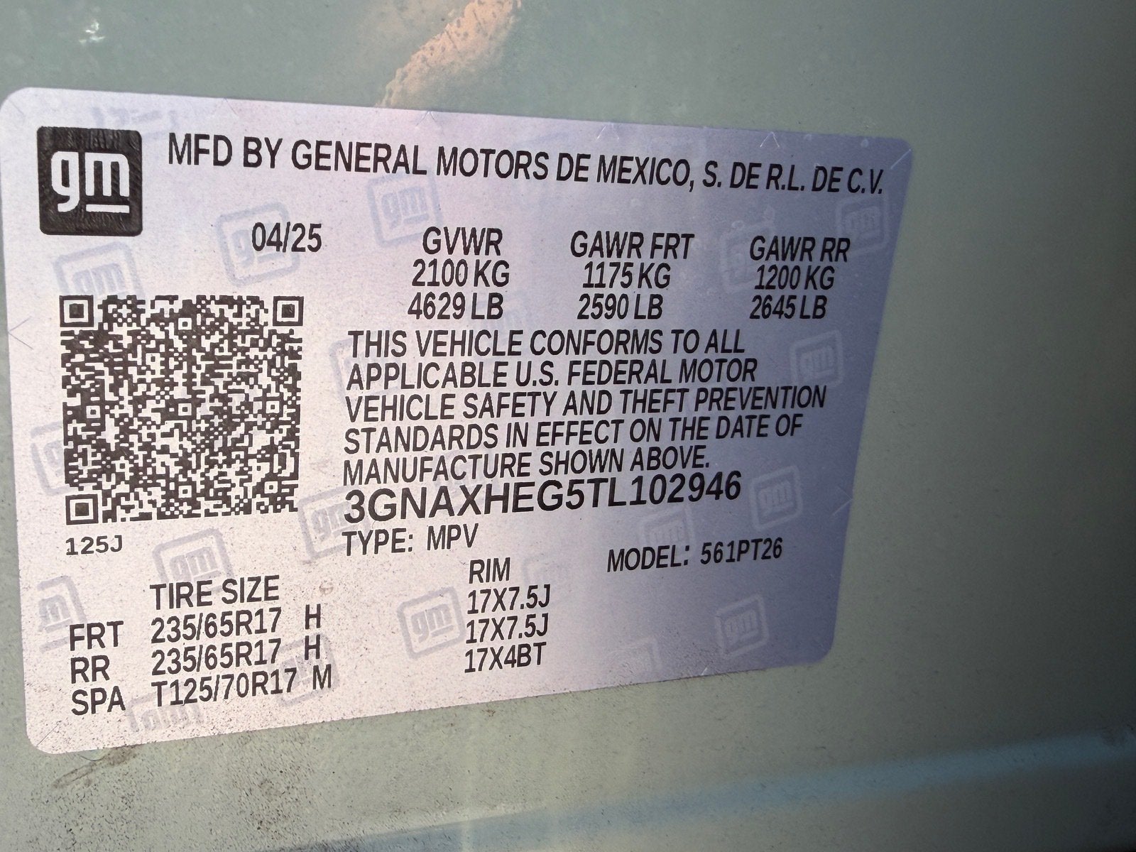 2026 Chevrolet Equinox LT