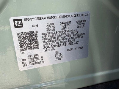 2025 Chevrolet Equinox LT
