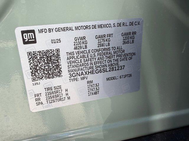 2025 Chevrolet Equinox LT