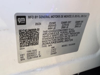 2024 Chevrolet Equinox LT