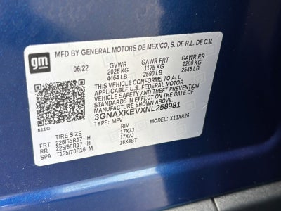 2022 Chevrolet Equinox LT