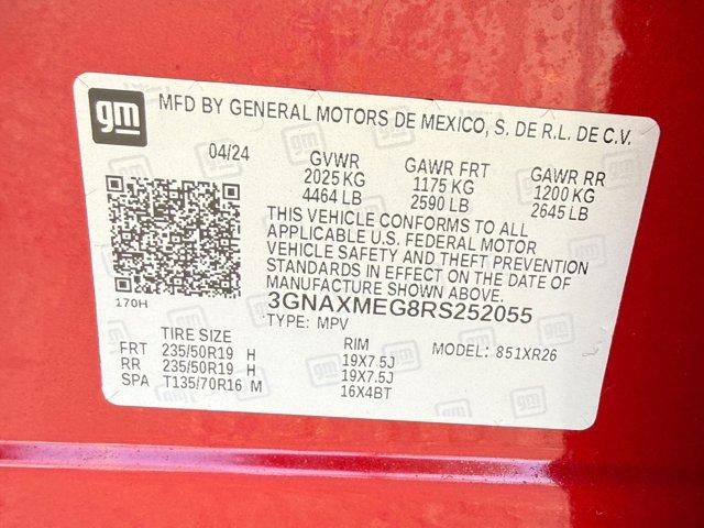 2024 Chevrolet Equinox RS