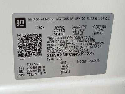 2022 Chevrolet Equinox Premier