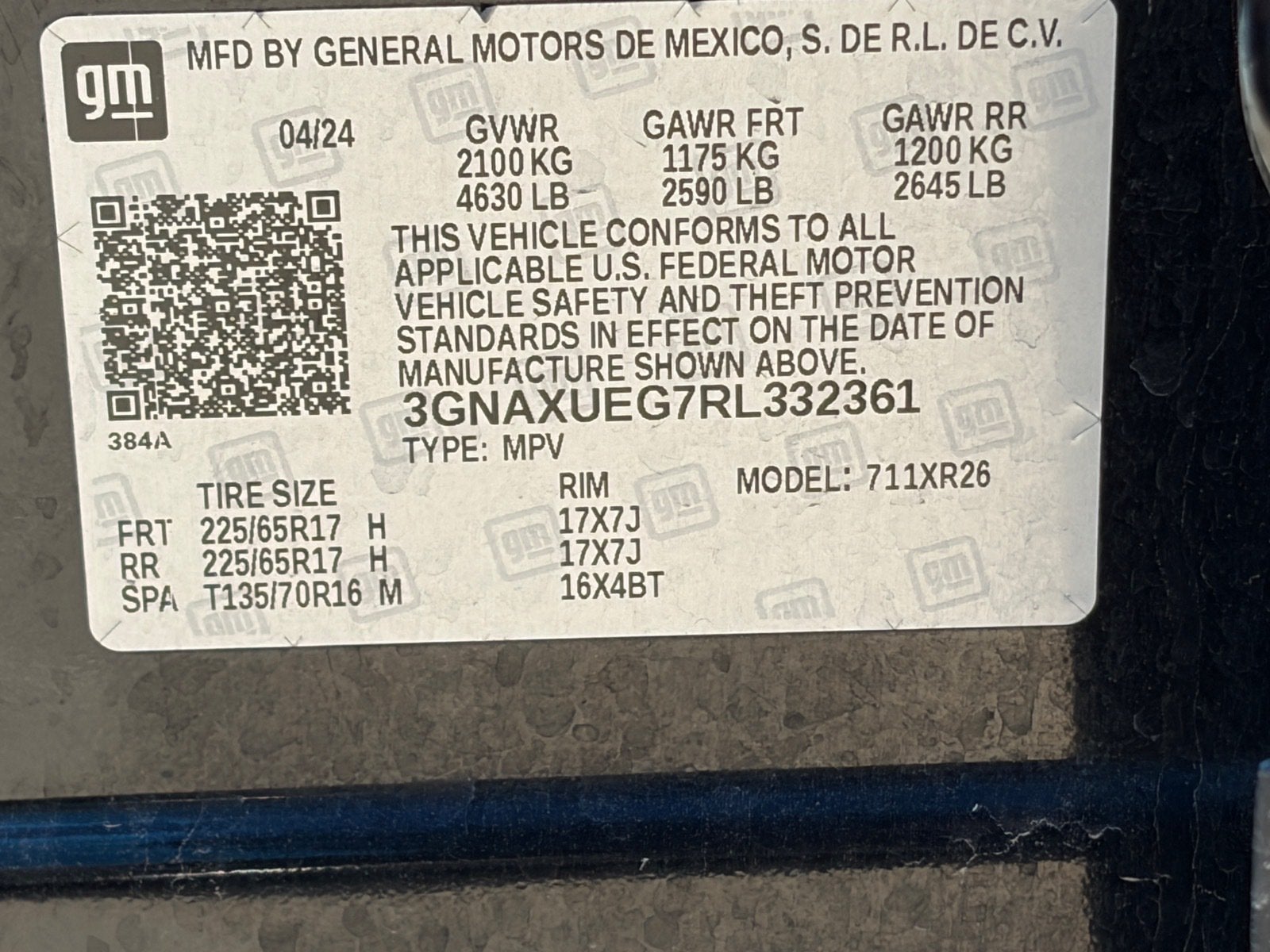 2024 Chevrolet Equinox LT