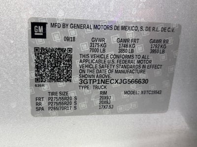 2018 GMC Sierra 1500 SLT