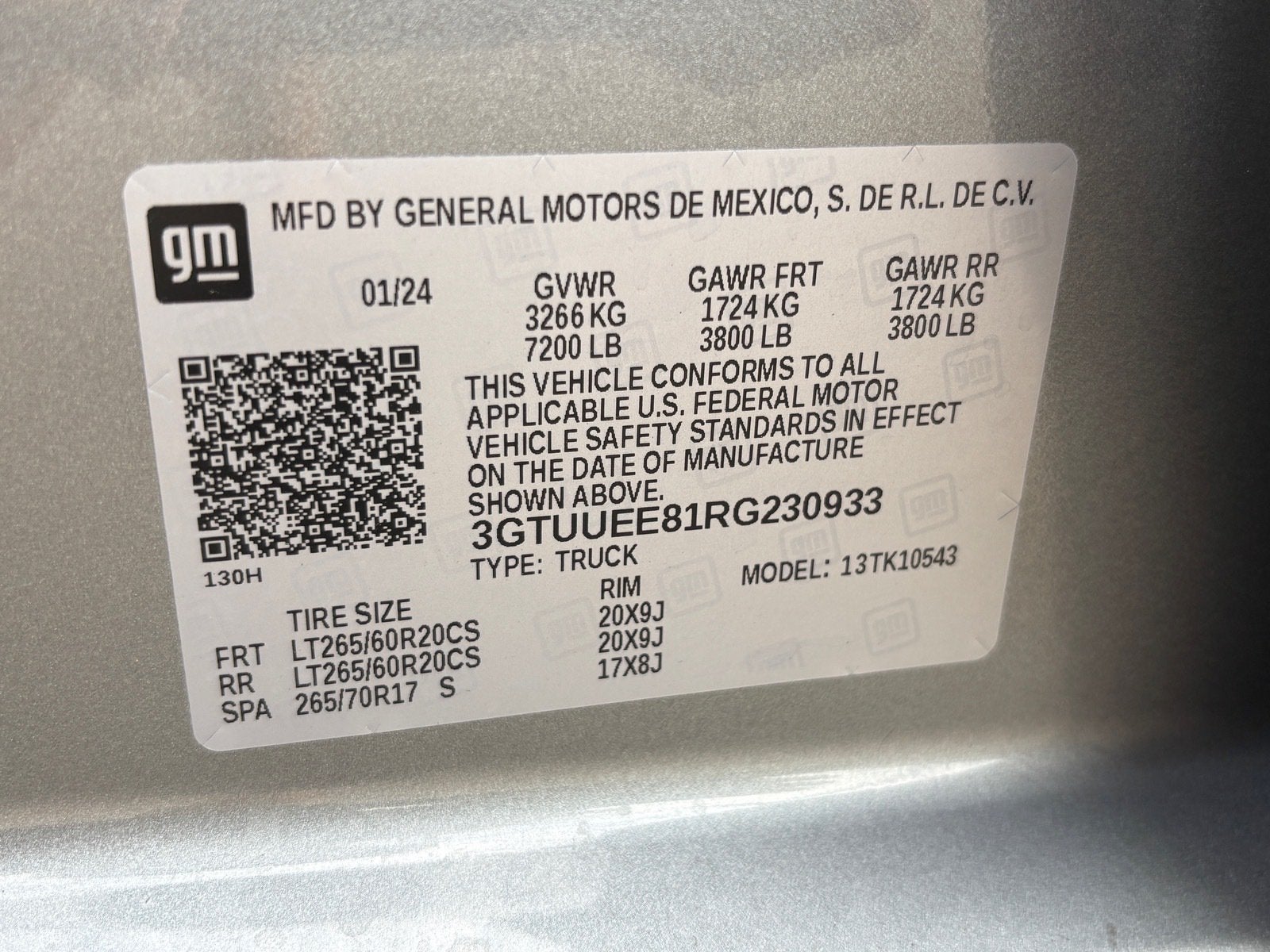 2024 GMC Sierra 1500 AT4