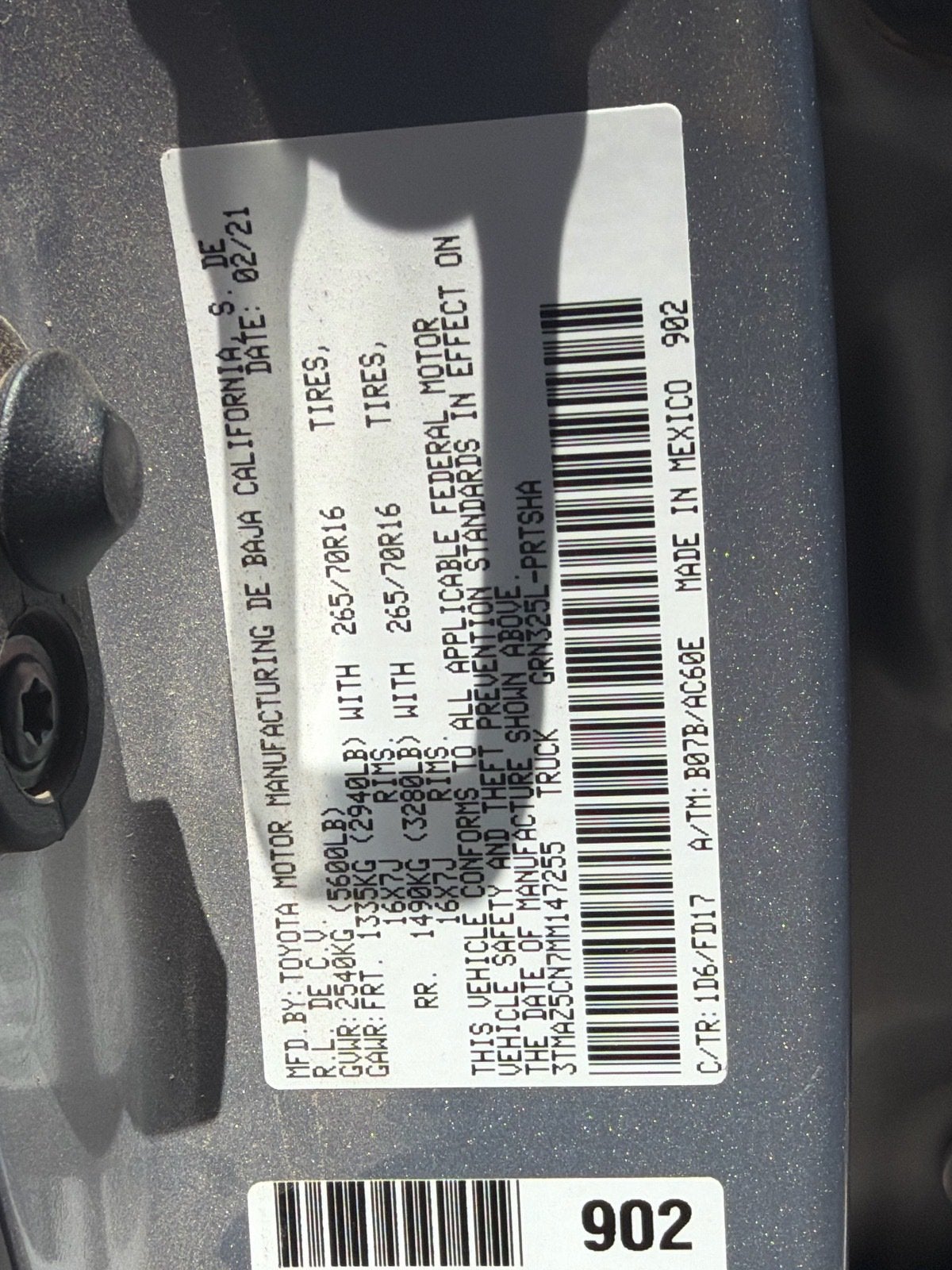 2021 Toyota Tacoma 2WD SR5