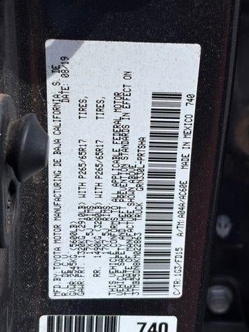 2019 Toyota Tacoma 2WD SR5