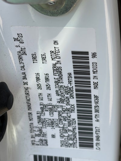 2023 Toyota Tacoma 4WD SR
