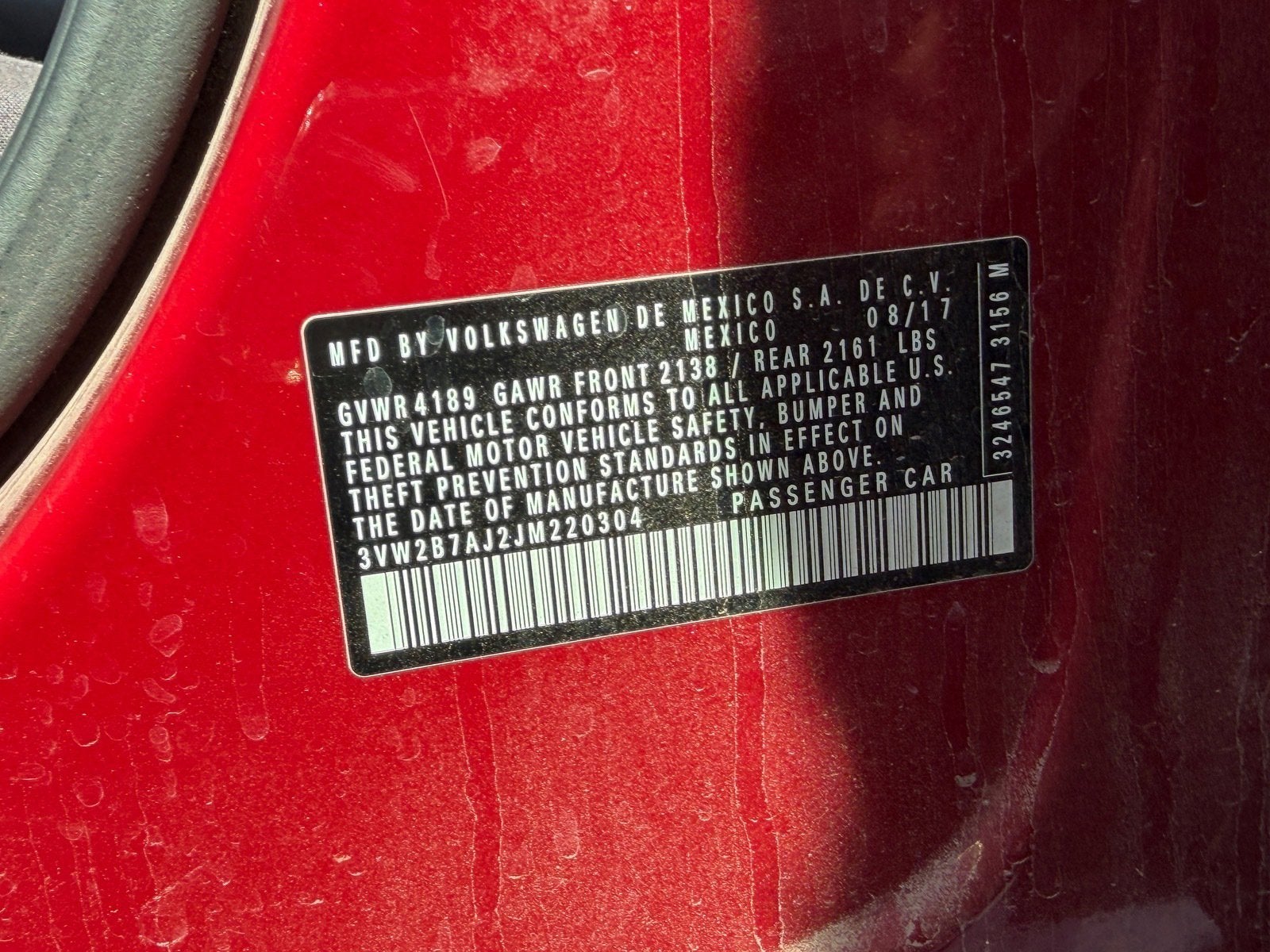 2018 Volkswagen Jetta 1.4T S