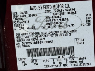 2006 Lincoln Mark LT Base