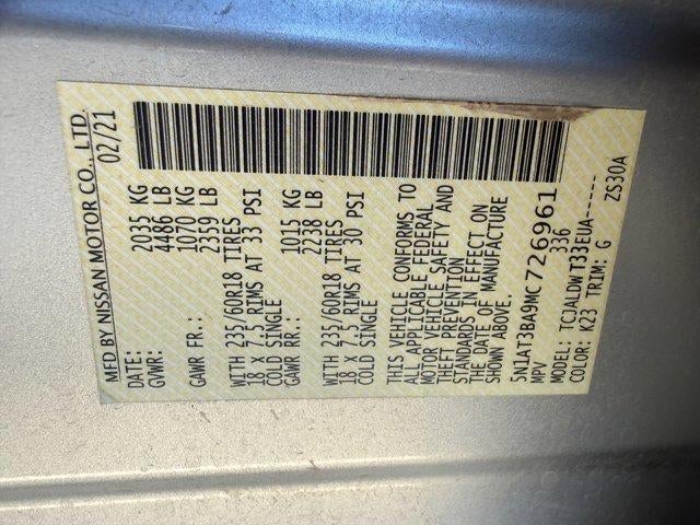 2021 Nissan Rogue SV