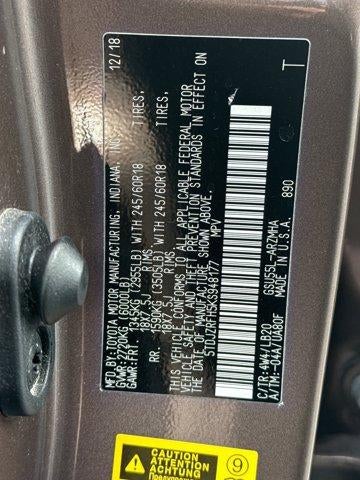 2019 Toyota Highlander SE