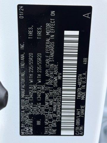 2024 Toyota Highlander LE