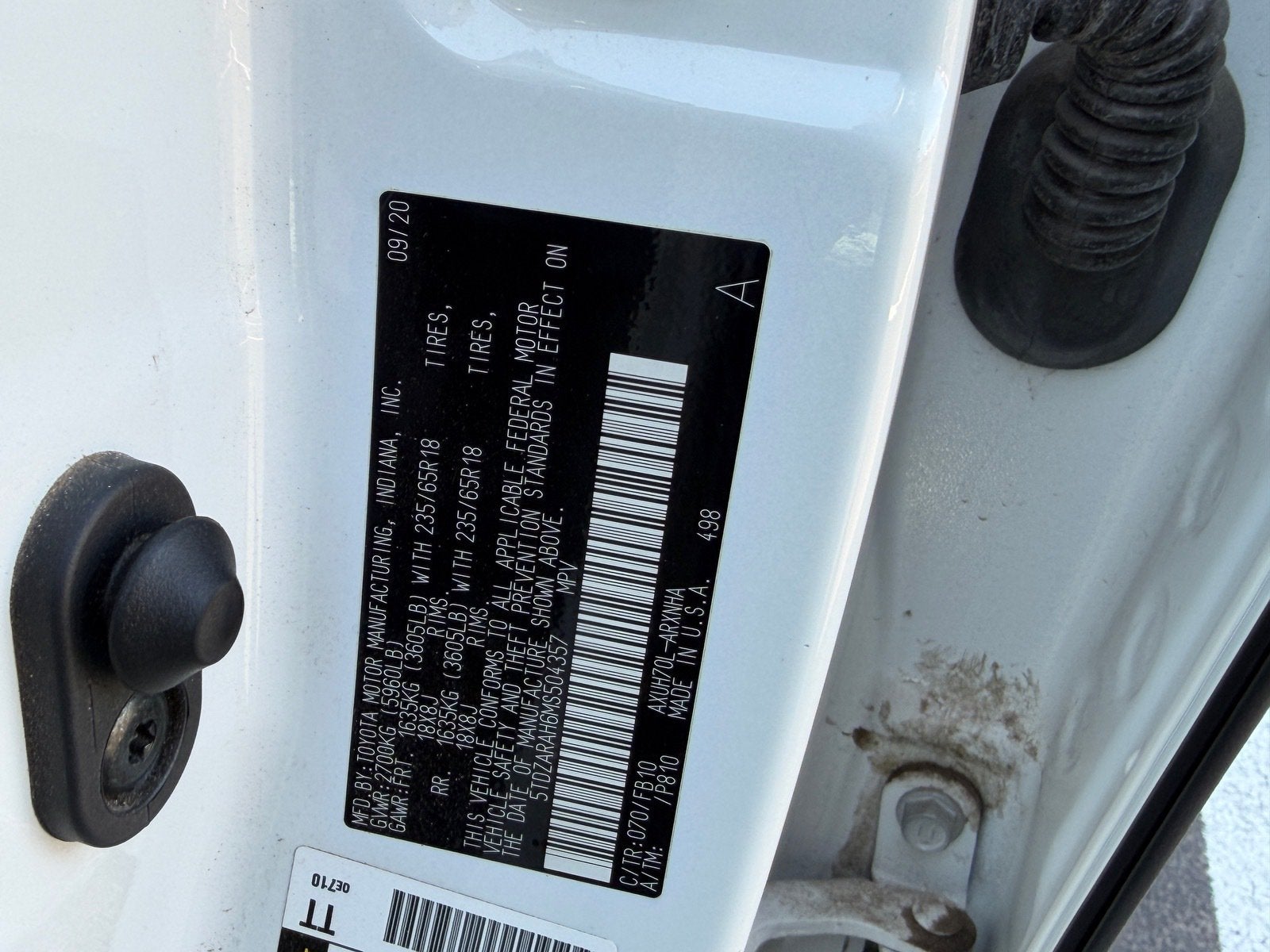 2021 Toyota Highlander Hybrid LE