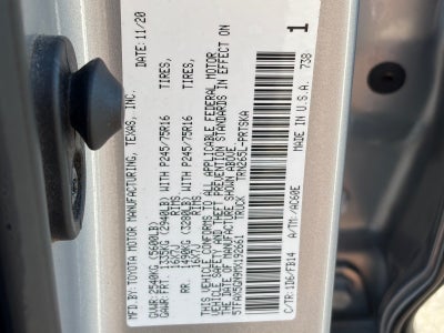 2021 Toyota Tacoma 2WD SR