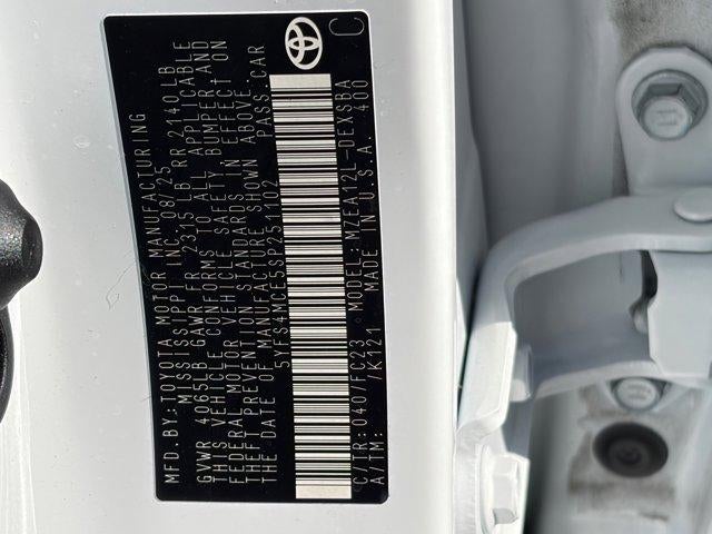 2025 Toyota Corolla SE