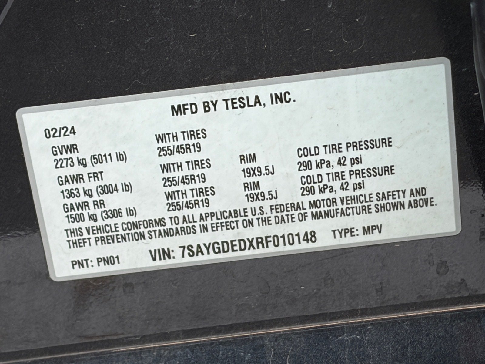 2024 Tesla Model Y Base