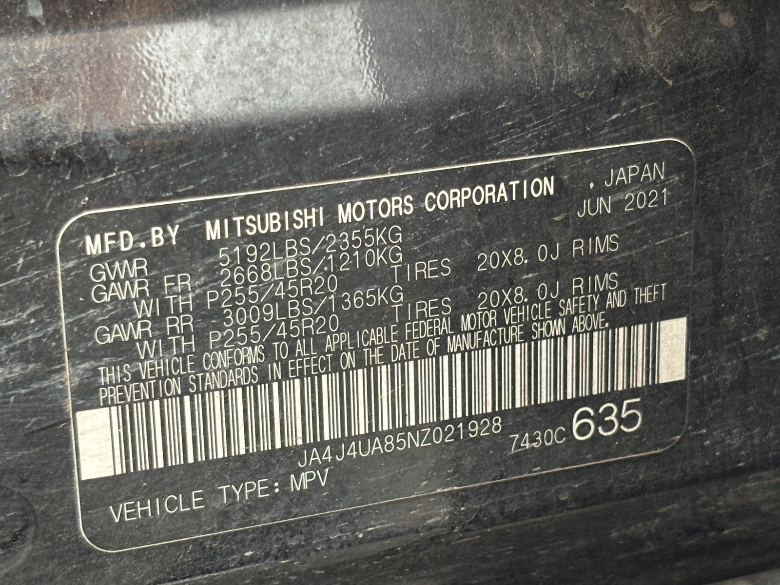 2022 Mitsubishi Outlander Base