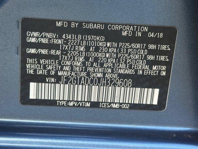 2018 Subaru Crosstrek Premium