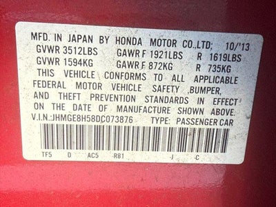 2013 Honda Fit Sport