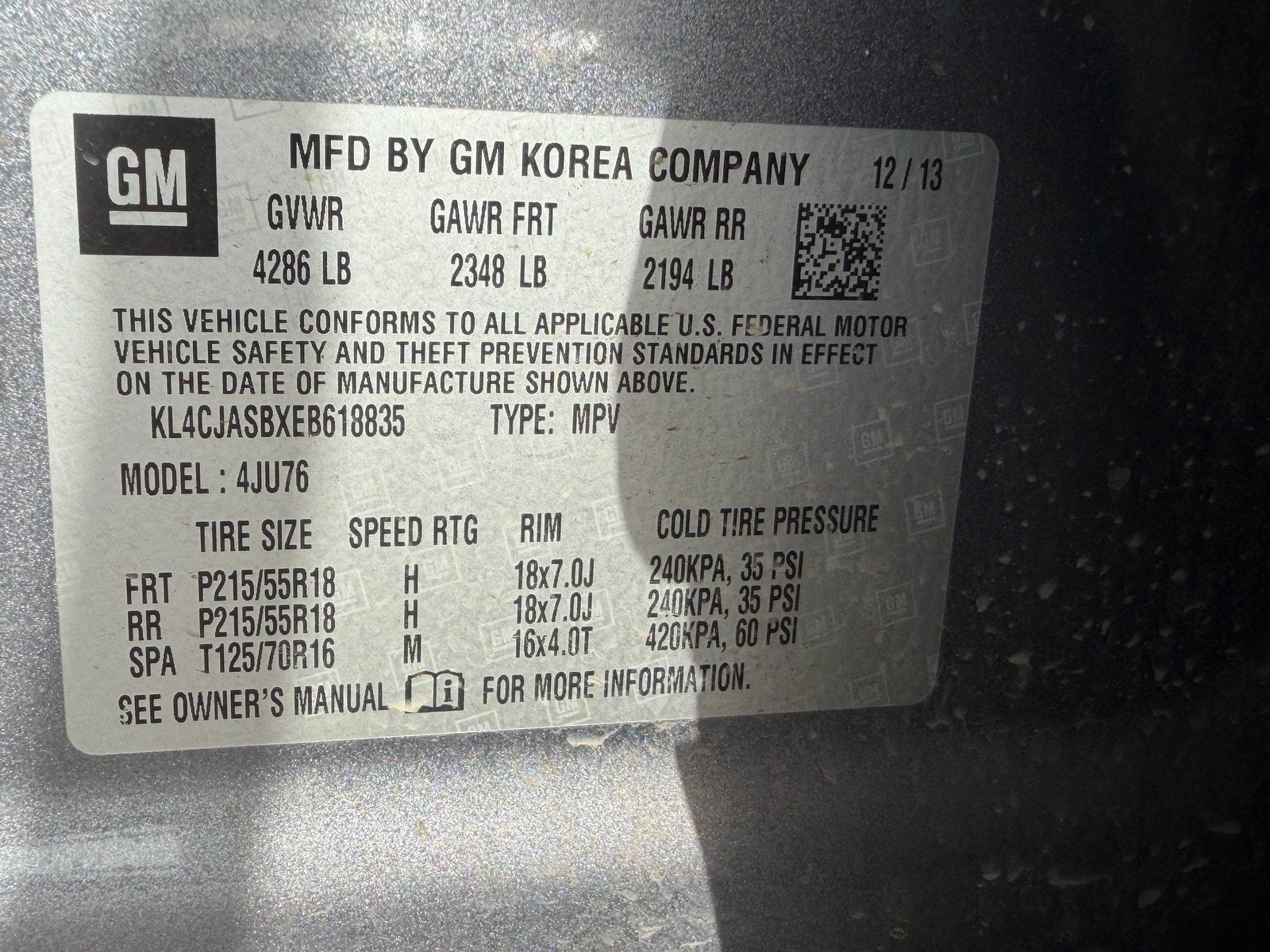 2014 Buick Encore Base