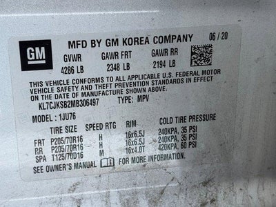 2021 Chevrolet Trax LS