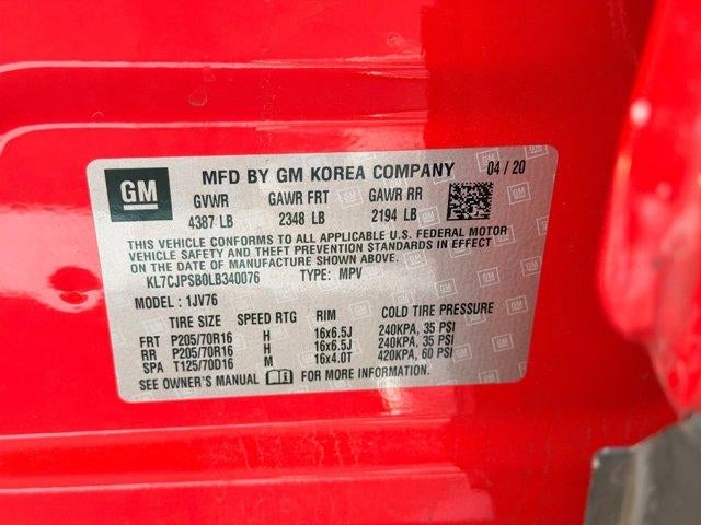 2020 Chevrolet Trax LT